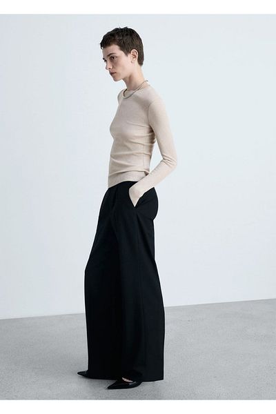 MANGO Woman Μακρυμάνικο μπλουζάκι lureks