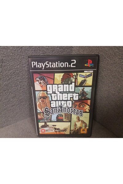 Ubisoft ps2 gta san andreas grand theft auto
