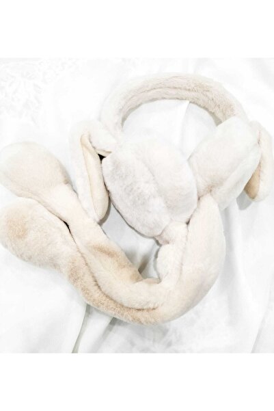 Genel Markalar Peluş Hareketli Kışlık Kulaklık - Soğuktan Koruyucu - Hediyelik