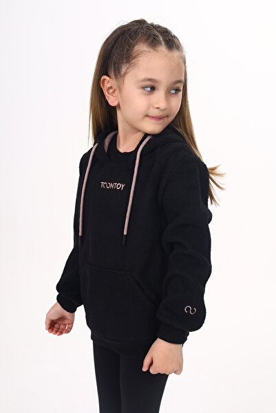 Toontoy Unisex Kids Sweatshirt with Embroidery Detail