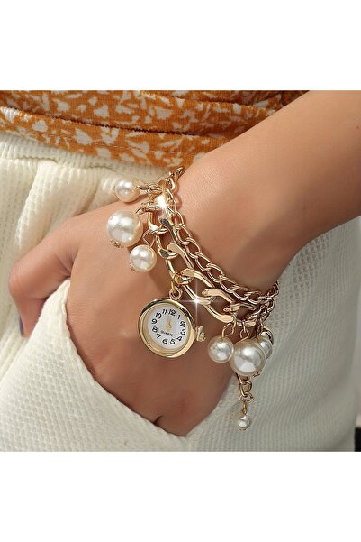 Bozhi Women's Watch with Pearl Attention - Carry Your Elegance on Your Bracelets