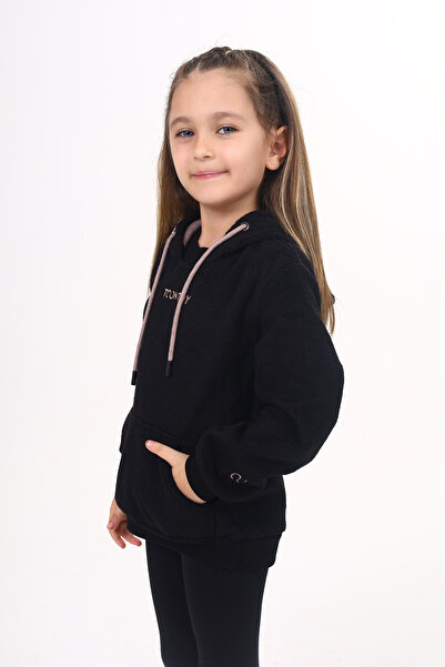Toontoy Unisex Kids Sweatshirt with Embroidery Detail