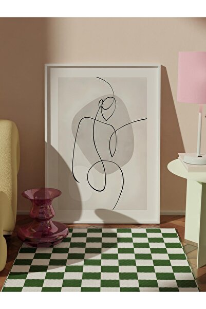 Postifull White Frame Painting, Poster and Frame Kit, Artful Lines Comfort Series No:108577