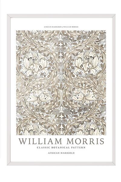 Postifull Картина с бяла рамка, Уилям Морис - Африканска кантарион серия „Комфорт“ №: 108583
