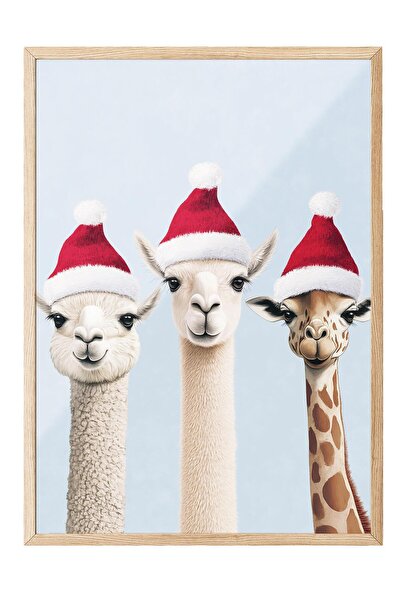 Postifull Tablou cu rama din lemn, set de postere si rame, seria Comfort de A...