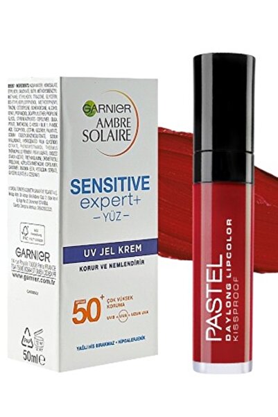 Pastel Daylong Lipcolor Kissproof Mat Likit Ruj 09 + Ambre Solaire Güneş Koru...