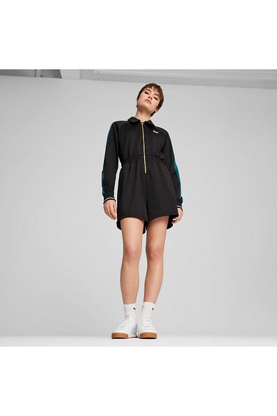 Puma T7 Romper Women's Black Jumpsuit