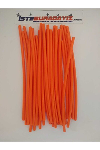 OEM Bisiklet, Turuncu Jant Pipeti 72 2 Adet (İSTEBURADAYİZ)