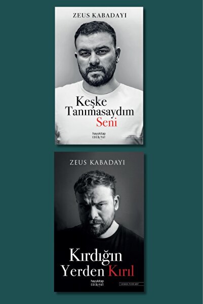 hayykitap Zeus Kabadayı 2 Li Set / Kırdığın Yerden Kırıl-keşke Tanımasaydım Seni