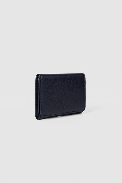 La La'Graccio Paris Ανδρικό πορτοφόλι La'graccio Paris από γνήσιο δέρμα Navy Blue