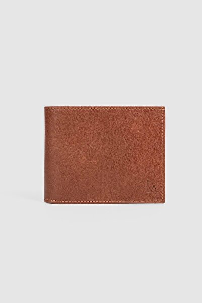 La La'Graccio Paris La'Graccio Paris Genuine Leather Men's Wallet Tan