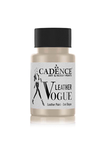Cadence Leather Vogue Deri Boyası Metalik Lvm-02 Platin 50 ml
