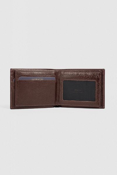 La La'Graccio Paris La'Graccio Paris Genuine Leather Men's Wallet Brown