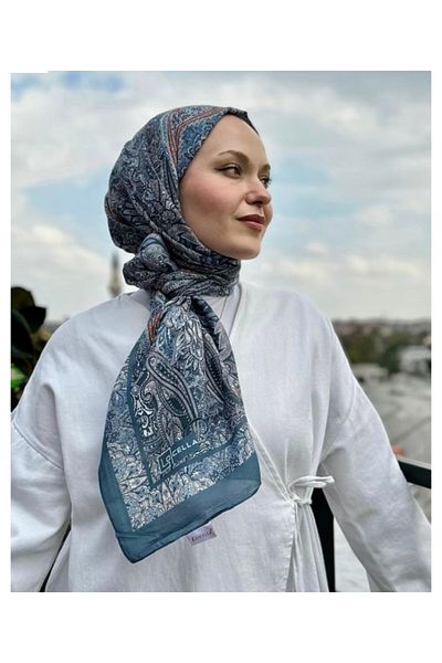 Butik Women's New Ethnic Patterned Cotton Shawl