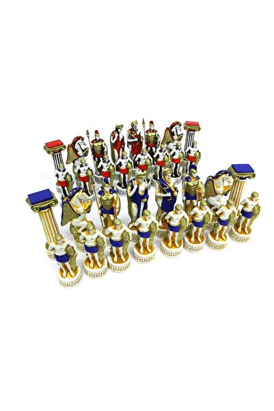 Genel Markalar Satranç Taşı Polyester Büyükboy Herakles Dekoratif Hediyelik