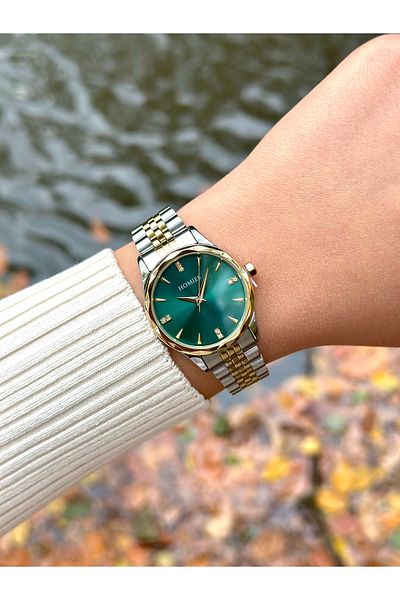 Homies Women's Wrist Watch Stainless Steel Band