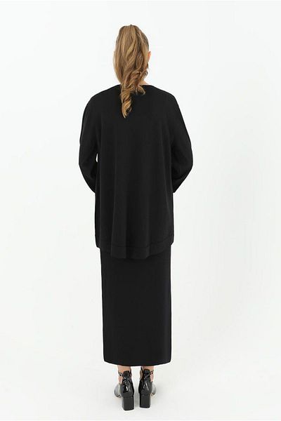 Moda Rosa 25K4460 - Black - Mercerize Basic Tunic