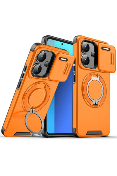 Deppo Trend Xiaomi Redmi Note 13 Pro Plus Uyumlu Kılıf Kamera Korumalı Sürgül...