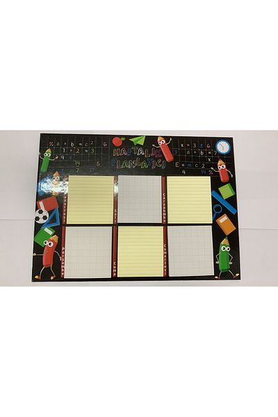 Paste Notes Gürfrom Kbm-3464 Planificator săptămânal de succes