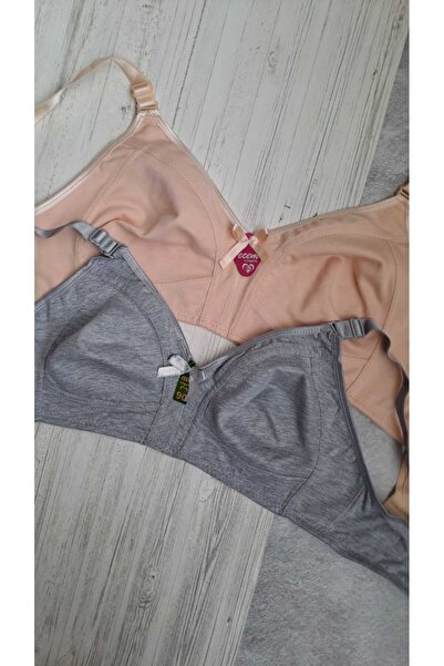 NARIYA Kadın Büyük Beden Toparlayıcı Sütyen 2 Adet Penye Sütyen Toplayıcı Gün...