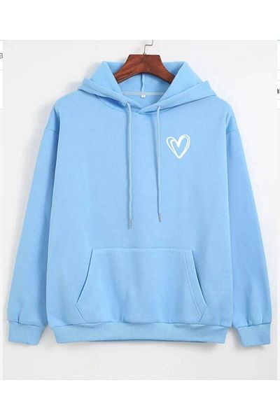 woonkey ΦΟΥΤΕΡΦΟΥΤΕΡ UNISEX ΜΑΥΡΗ ΚΑΡΔΙΑ ΜΕ ΜΕΓΑΛΗ ΚΑΜΠΑΝΑ