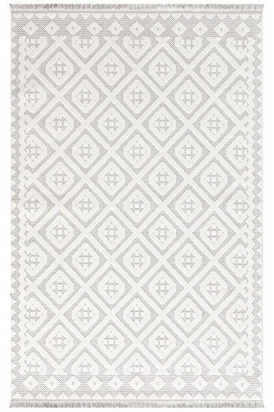 İpek Duru Halı Risby 1856A Dekoratif Saçaklı Halı