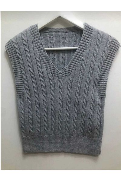 LİBASSİNİ Libassini Hair Braided Crop Jumpers