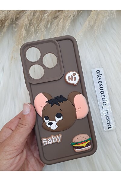 Aksesuarda Moda حافظة سيليكون متوافقة مع TECNO SPARK 10 - SPARK 10C