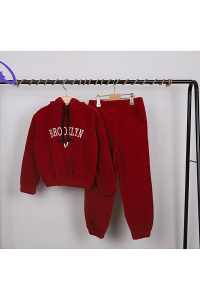 ESKİŞEHİR YUMURCAK Children's Fleece Tracksuit Various Suit Pajamas