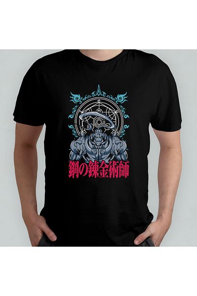 Pixxa Μπλουζάκι Fullmetal Alchemist Alphonse Elric - 100% βαμβάκι, μοντέλο 1