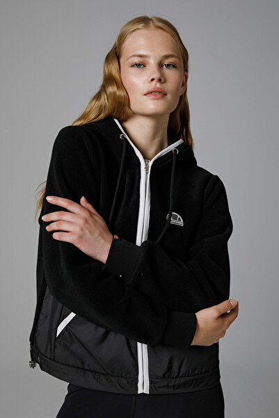 Ellesse Μπουφάν με λογότυπο με κουκούλα με απαλή υφή - ΜΠΟΥΦΑΝ με κανονική εφαρμογή EF188