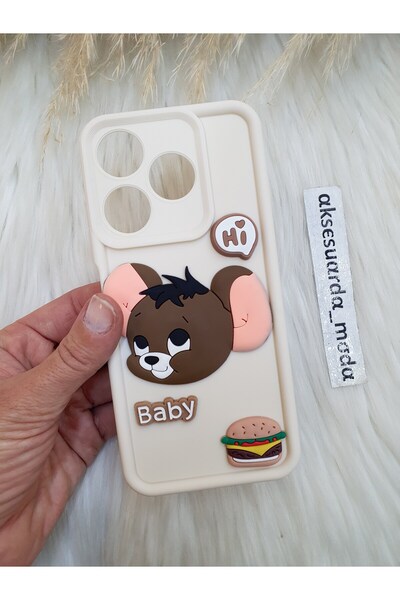 Aksesuarda Moda حافظة سيليكون متوافقة مع TECNO SPARK 10 - SPARK 10C