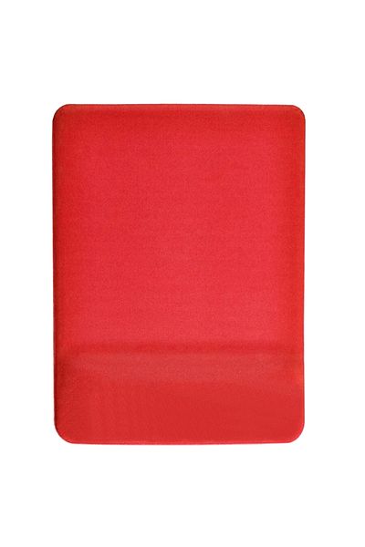 Boldy Mouse Pad with Wrist Support Non-Slip Mouse Pad Mouse Pad Red Mouse Pad Rectangular Mouse Pad 1 Pc