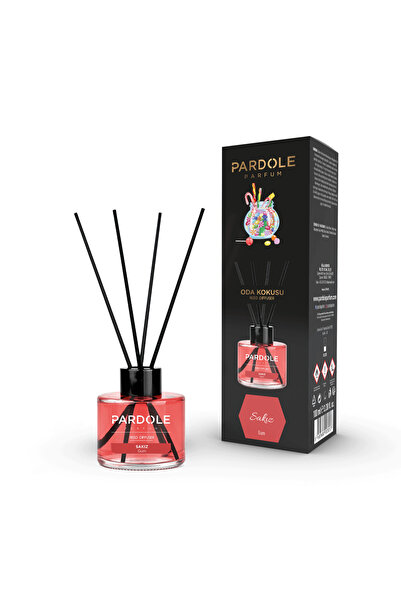PARDOLE 100 ml Sakız Bambu Çubuklu Oda Kokusu - Şekerli Çubuklu Oda Kokusu