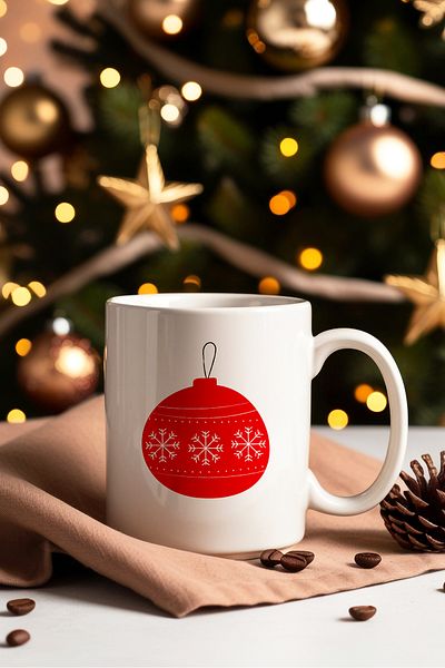 feinas Gift Christmas Porcelain Mug