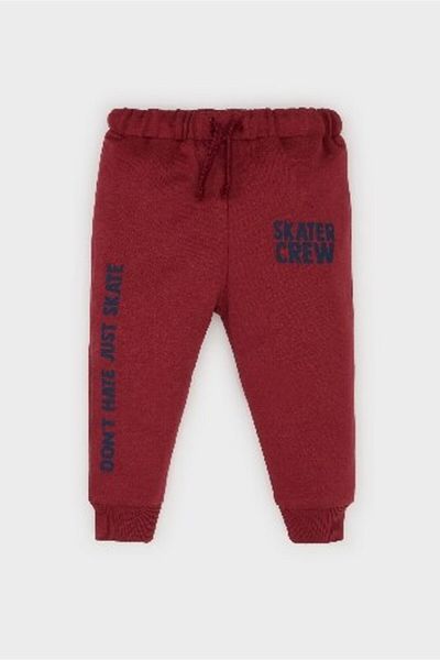 DeFacto Bedruckte Baby-Jungen-Jogginghose mit elastischem Bund D6766A524WN