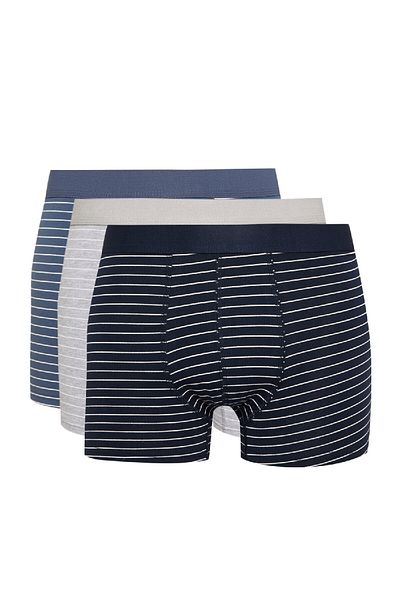 DeFacto Regular Fit Ριγέ 3 τεμαχίων Boxer D2313ax24au