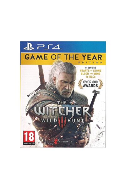 Activison The Witcher 3: Wild Hunt Game Of The Year Edition Ps4 Oyun