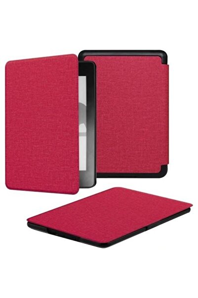 Amazon Kindle Paperwhite 4 - 10. Nesil 2018 Kitap Okuyucu Kılıfı Kırmızı