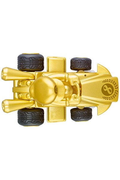 Carrera 2.4 GHz Mario Kart Mini RC, Mario - Gold | Remote Control Toy | Paperbox Packaging