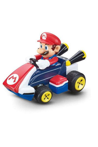 Carrera Kart Mini RC, Mario, Red | 2.4 GHz Remote Control Toy | Fun for Kids