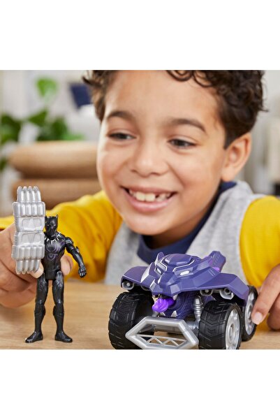 Marvel Epic Hero Series | Black Panther Claw Strike ATV Toy Car Playset with Action Figure