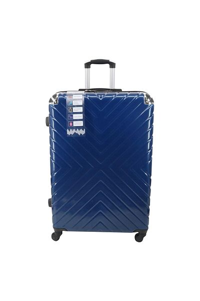 Endless Check-in Trolley Bag 75cm (29.5") | Hardside Suitcase | Abs Polycarbonate Material | Blue