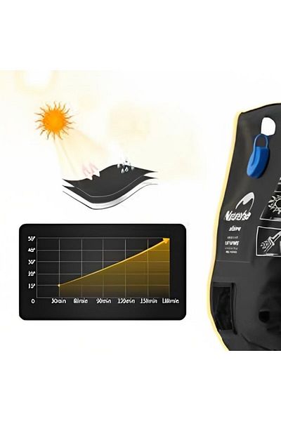 Naturehike Outdoor Solar Shower | Portable Black Solar Shower For Camping | Dawn Bath