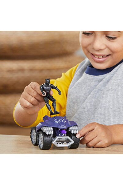 Marvel Epic Hero Series | Black Panther Claw Strike ATV Toy Car Playset with Action Figure