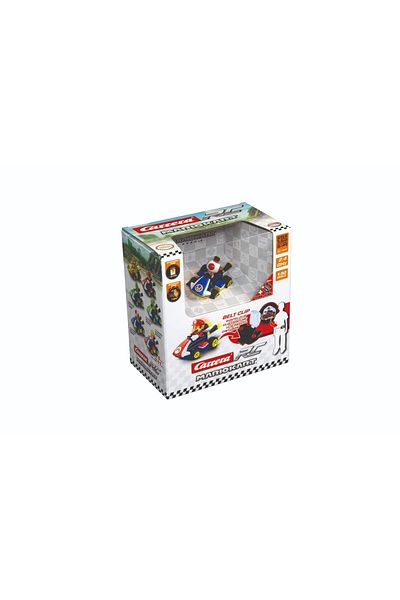 Carrera 2.4 GHz Mario Kart Mini RC, Toad | Remote Control Toy | Paperbox Packaging