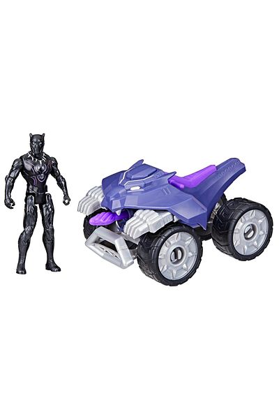 Marvel Epic Hero Series | Black Panther Claw Strike ATV Toy Car Playset with Action Figure