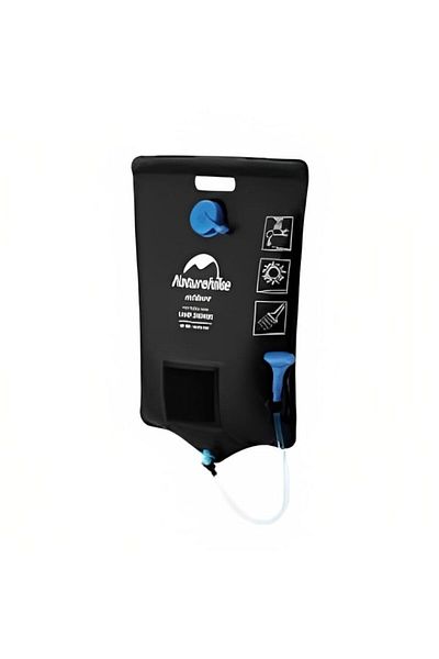 Naturehike Outdoor Solar Shower | Portable Black Solar Shower For Camping | Dawn Bath