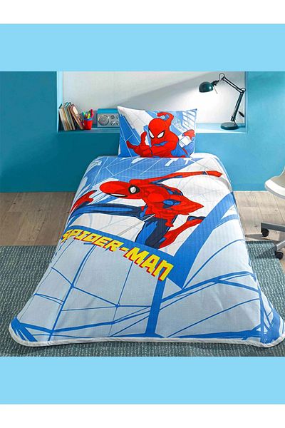 Taç Spiderman Pique Set - Crown Licensed, Single