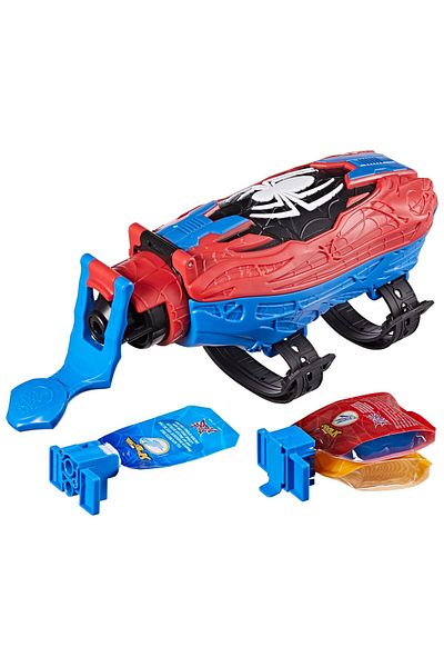 Marvel Real Webs Ultimate Web Blaster | 2-in-1 Blaster | Spider-Man Costume Role Play Toy